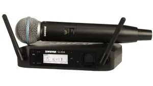 Shure GLXD24E/B58 Z2 2.4GHz Цифровая вокальная радиосистема с ручным передатчиком Beta58.