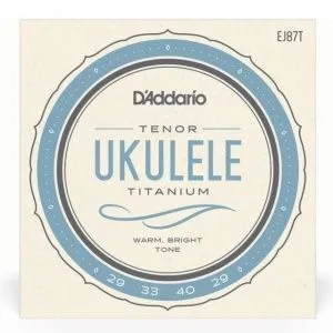 D'Addario EJ87T Titanium Комплект струн для укулеле тенор.