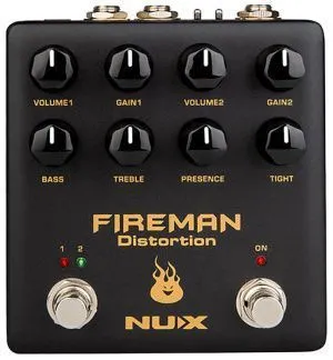 Nux NDS-5 Fireman Гитарная педаль эффектов.