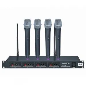Opus UHF800HH Радиосистема с 4 ручными вокальными микрофонами.