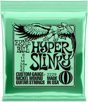 Ernie Ball 2229 (8-42) Nickel Wound Slinky Hyper Комплект струн для электрогитары.