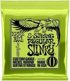 Ernie Ball 2629 (10-74) Комплект струн для 8-струнной электрогитары.
