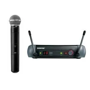 Shure PGX24/SM58 Двухантенная радиосистема диапазона UHF с микрофонным капсюлем SM58.