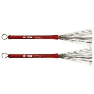 Vic Firth LW Live Brush Щетки металлические выдвижные с шариками на концах щетинок.