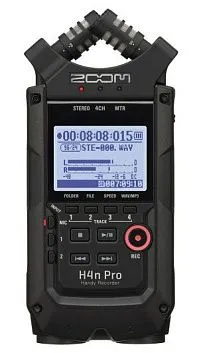 Zoom H4nPro Ручной рекордер-портастудия со стерео микрофоном.