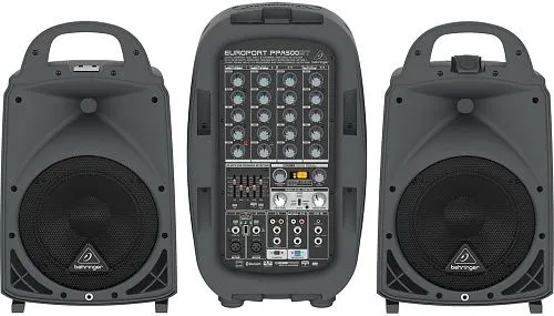 Behringer PPA500BT Компактная звукоусилительная система чемоданного типа.