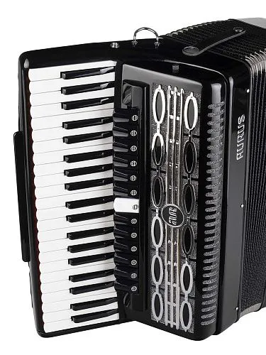 Aurus JH2021-Black Аккордеон 34/72/7/2, черный, с футляром.