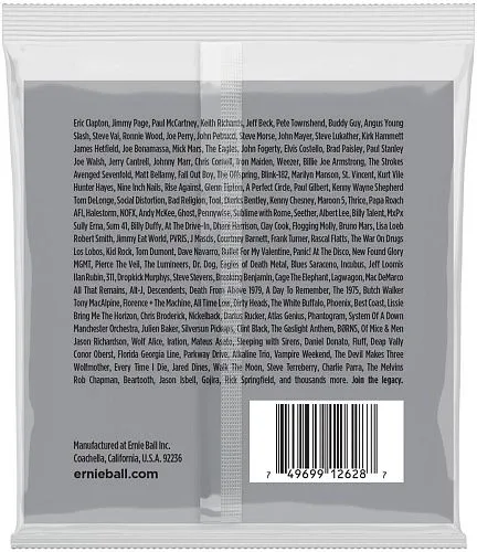 Ernie Ball 2628 (9-105) Комплект струн для 9-струнной электрогитары.