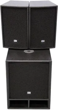 Leem SP-1510A Комплект акустических систем. 2 пассивных сателлита х10” + 15”активный сабвуфер.