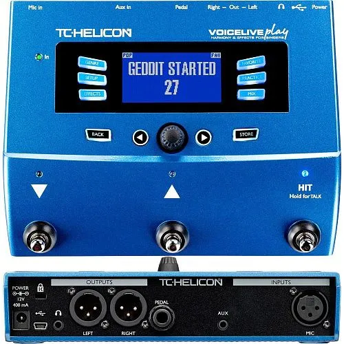 TC Helicon VoiceLive Play Напольный вокальный процессор эффектов.