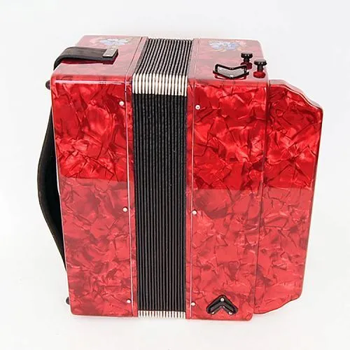 Гармонь "Тульская 301М 25х25-III-2" (Г-14)  с двумя подбородочными регистрами.