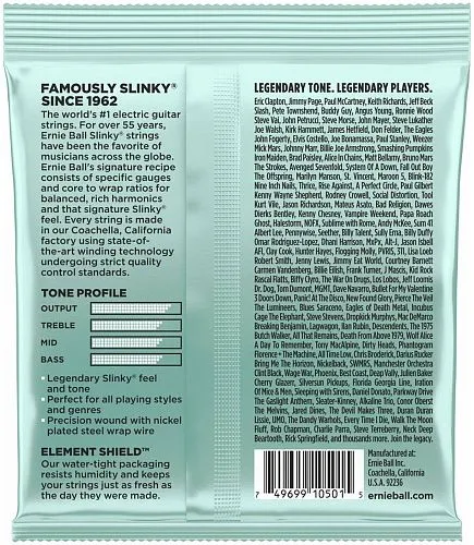 Ernie Ball 2211 (10.5-52) Комплект струн для электрогитары.