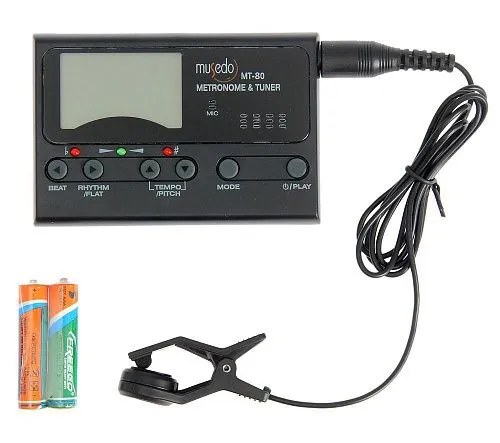 Musedo MT-80 Метроном, хроматический тюнер и тон генератор в одном корпусе.