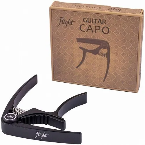 Flight FCG-BK Каподастр для укулеле.