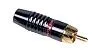 Invotone RCA500M RD Разъем на кабель RCA, красный.-0