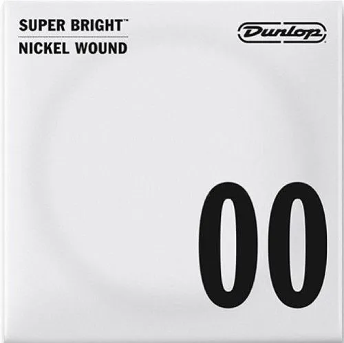 Dunlop DBSBN105 Super Bright Отдельная струна для бас-гитары, никелированная, .105.