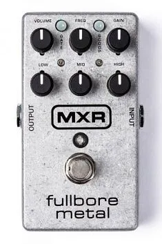 MXR M116 Fullbore Metal Distortion Гитарная педаль эффектов. 
