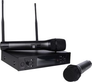 Axelvox DWS7000HT (HT Bundle) Радиосистема с двумя ручными микрофонами и DSP.