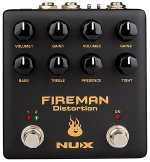 Nux NDS-5 Fireman Гитарная педаль эффектов.