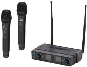 Soundsation WF-D290HH Беспроводная микрофонная система, 2 ручных передатчика.