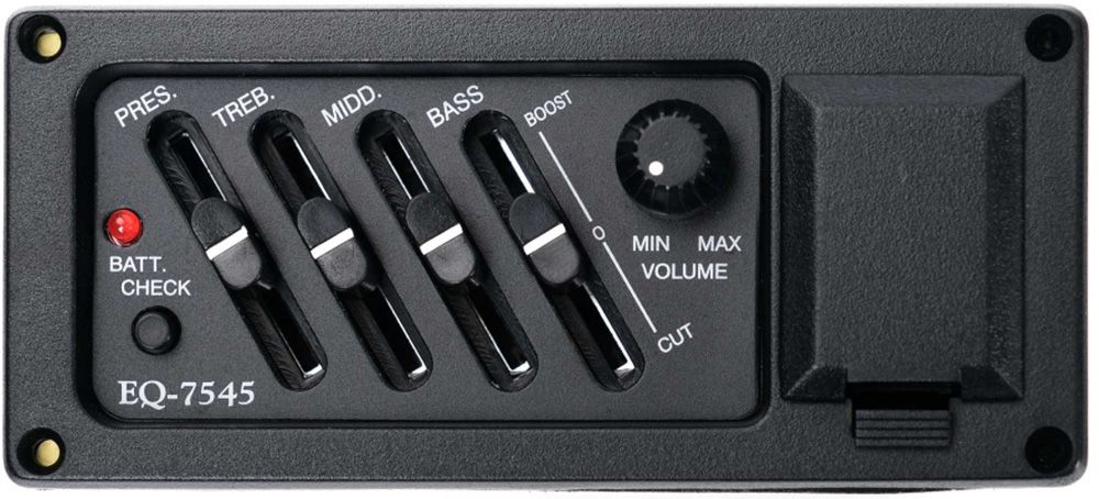 Belcat EQ-7545 Звукосниматель с 4-х полосным эквалайзером.