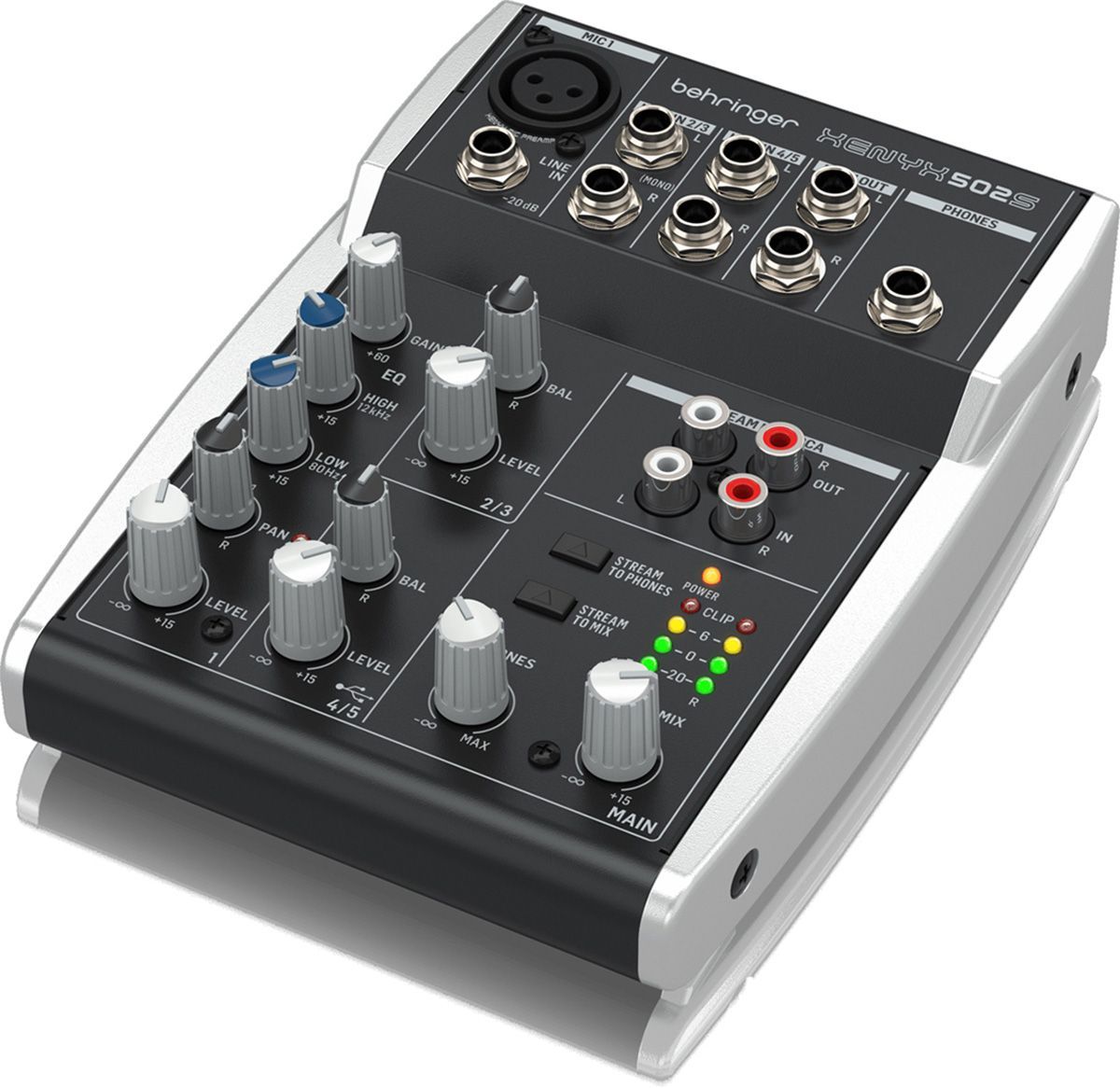 Behringer XENYX 502S Микшерный пульт.